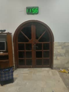 wooden door