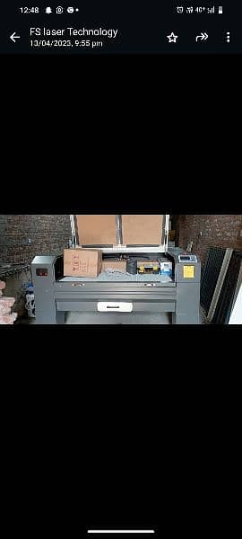 CNC laser cutting machine 4