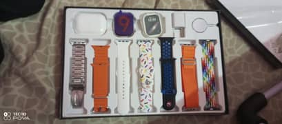 I30 pro max smart watch suit pack