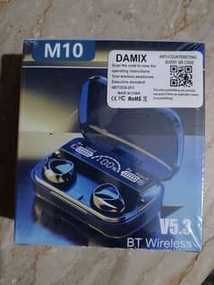 Box pack M10 Wireless Earphones