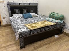 Bed, Dressings and Side Tables For Sale