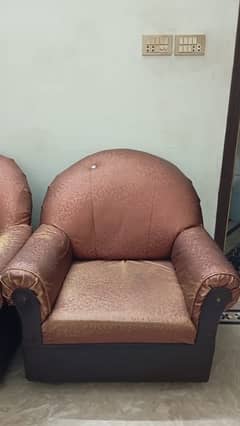 1 3 seater and 2 single seater sofa for sale