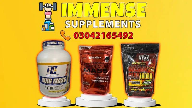 Gym Supplement | weight gainer & Muscle / Mass Gainer Protein Powder 6
