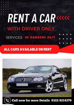 Rental a car karachi/Car Rental/Services to all Pakistan/Rent karachi 0