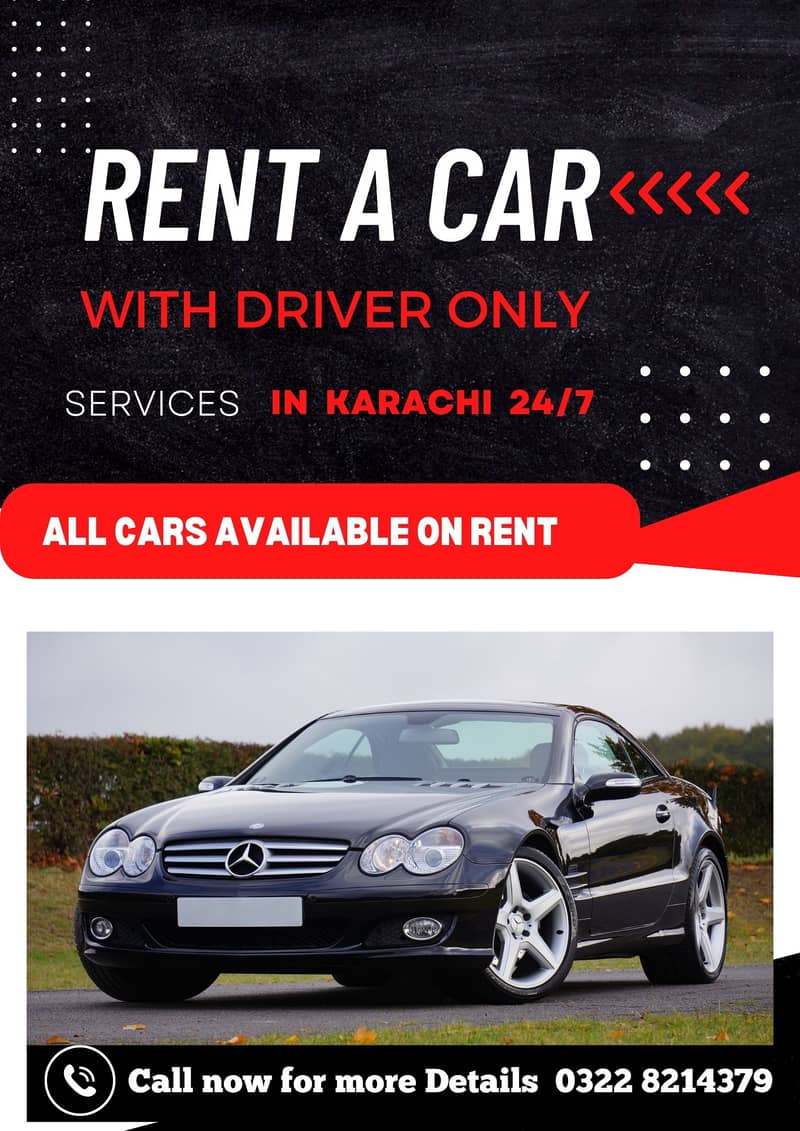 Rent a car Karachi/ Car rental/Mercedes/Prado/Audi/Civic/Vigo 1
