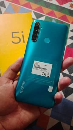 "Realme 5i" 4/64 with box and charger adapter