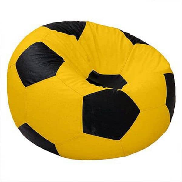Football Fabric Bean Bag (king Size) 4