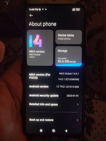 Poco x3 pro 8/256gb pta approved mint condition 1