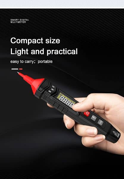 HaboTest HT-121 Smart Pen Type True RMS Multimeter 9