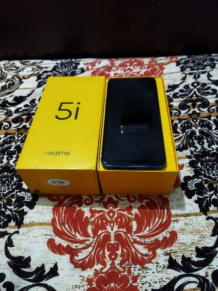 Realme 5i 4Gb 64gb pta approved with box 1