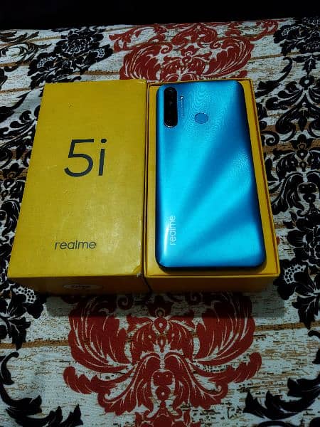 Realme 5i 4Gb 64gb pta approved with box 3