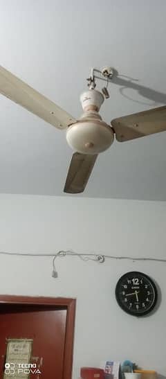good and running condition fan