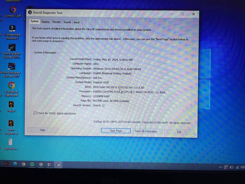 Dell Inspiron 5558 With Graphics Card 1