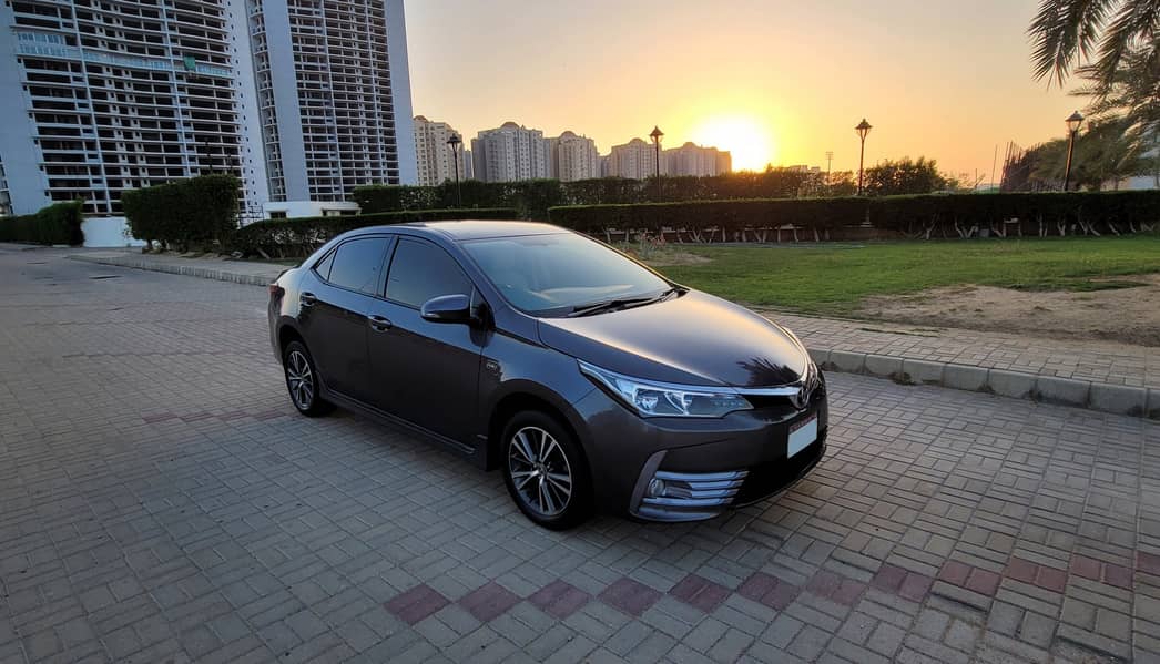 Corolla Altis 1.6 2019, Graphite grey OLX INSPECTION rating 8.9/10 2