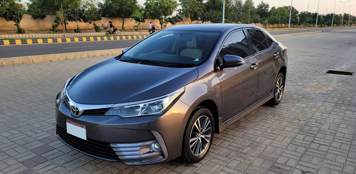 Corolla Altis 1.6 2019, Graphite grey OLX INSPECTION rating 8.9/10 4