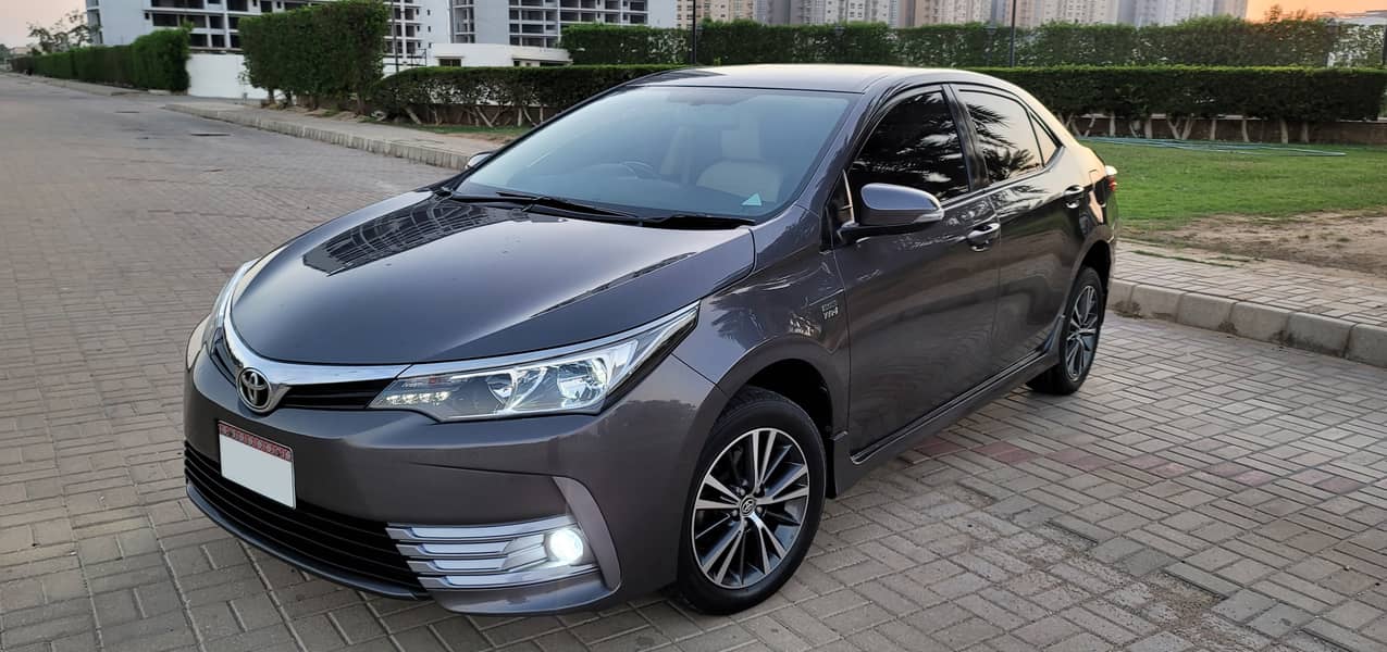 Corolla Altis 1.6 2019, Graphite grey OLX INSPECTION rating 8.9/10 17