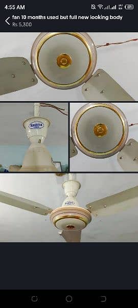 floor fan available 10 months used same as new 5