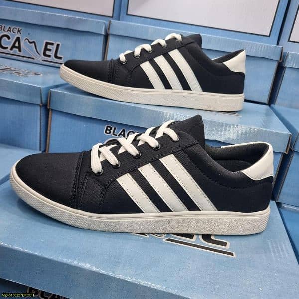 Imported Black and White Sneakers, 2