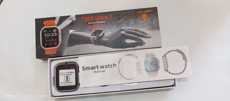 T800 ultra watch wireless charging 3