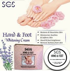 anti ageing feet and hand cream