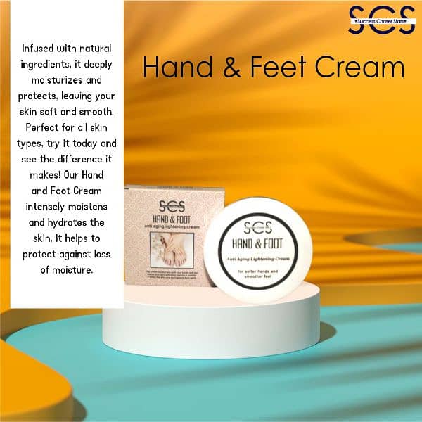 anti ageing feet and hand cream 1