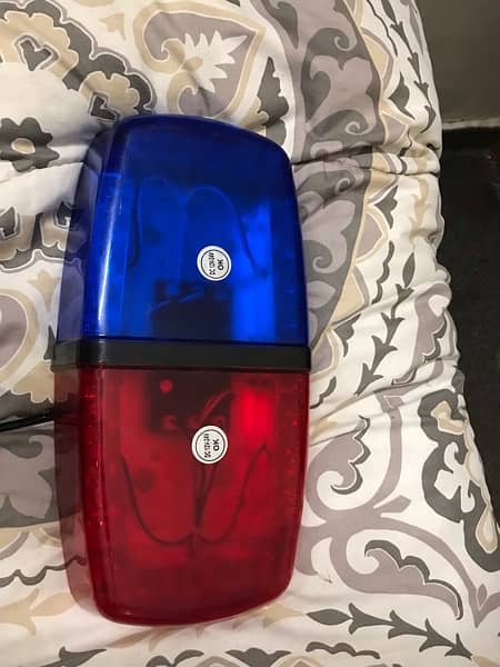 red and blue light for car roof 1