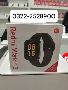 Redmi Watch 3 Box Pack with Warranty at MI STORE