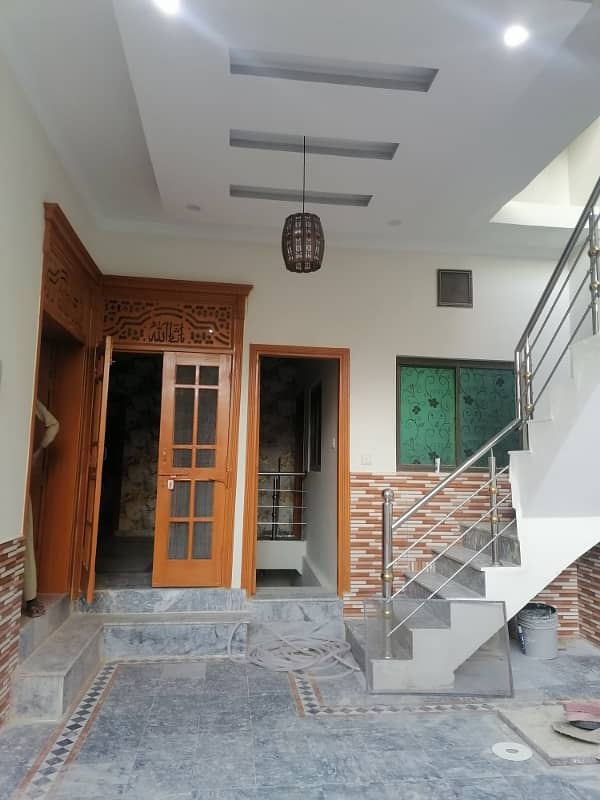6 marla double story + 1 large room in basement Phase-5B Ghauri Ghouri Town Islamabad 19