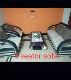 5 Seat sofa set for sale in good condition