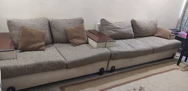7 seater sofa with table