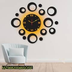 Analogue wall clock decorations for home 0