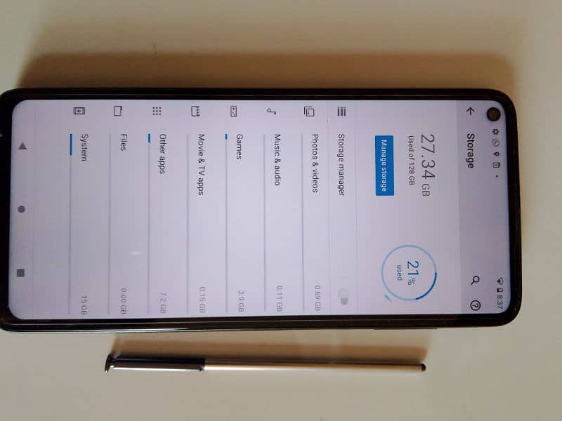 Motorola G stylus 4G 2021 with pen non pta 4