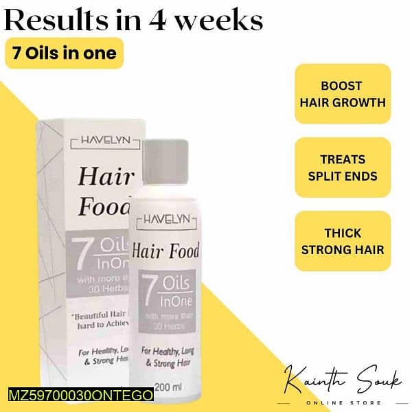 Hair Food Oil (200ml) 2