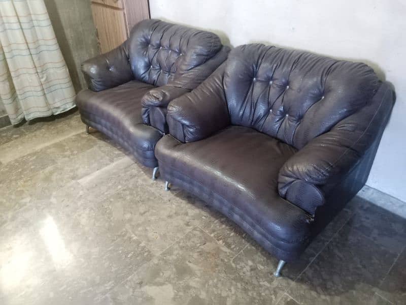 sofa set 5 seater in Good condition 6