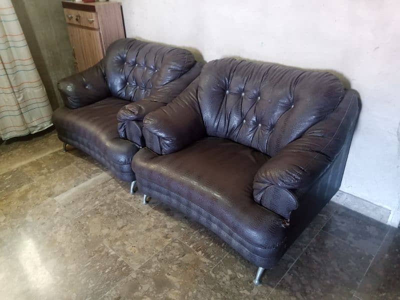 sofa set 5 seater in Good condition 7
