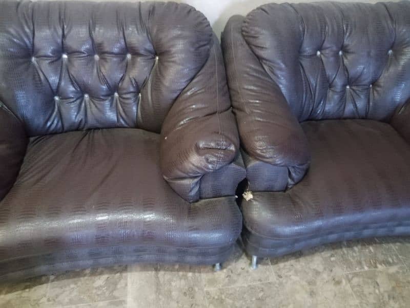 sofa set 5 seater in Good condition 10