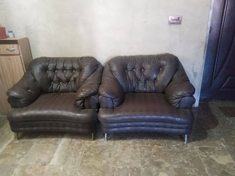 sofa set 5 seater in Good condition 12