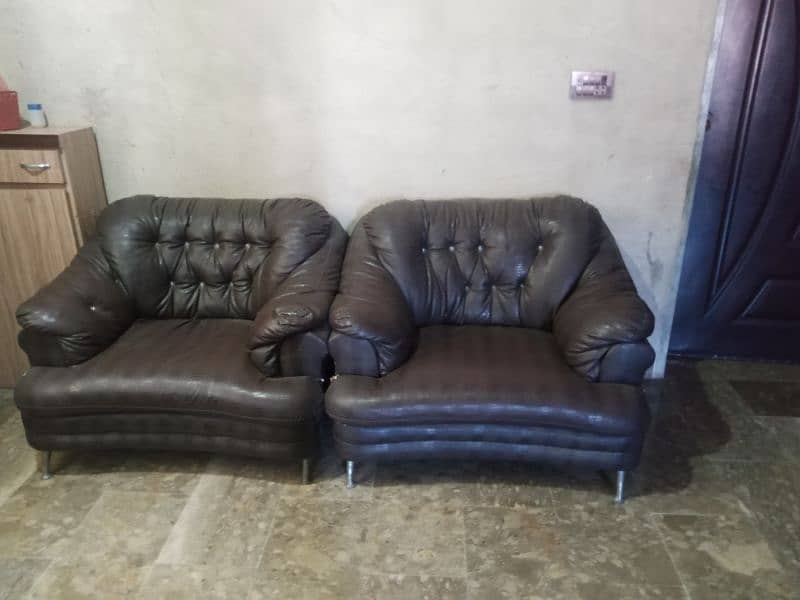 sofa set 5 seater in Good condition 13