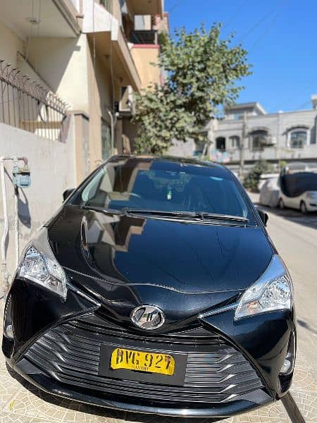 Toyota Vitz 2019 registered 2022 original Condition as like new 4