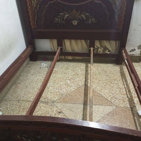 double bed for urgent sale 9