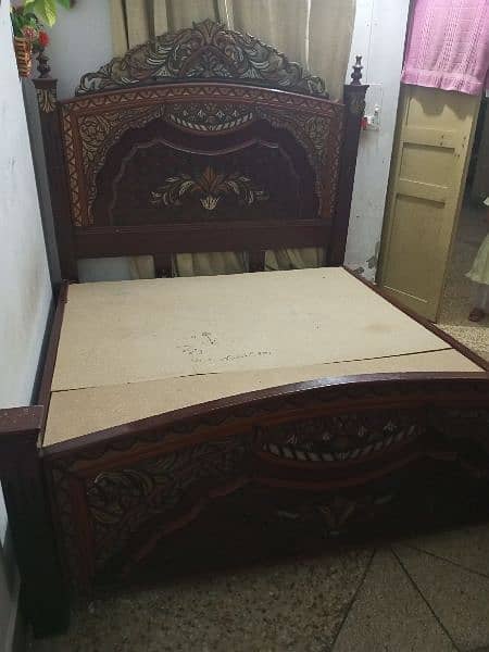 double bed for urgent sale 14