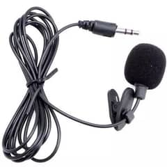 collor mic for YouTubers clear voice recording 3.5 mm jack mic