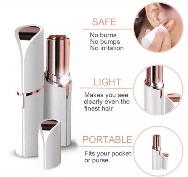 Flewless Hair removal | Rechargeable Hair Remover |Hair Remover Machin 1