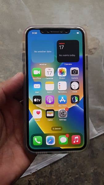 iPhone x 64gb pta approved urjnt sale 5