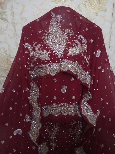 bridal dress, shadi dress, bridal sharara, Indian bridal dress, 1