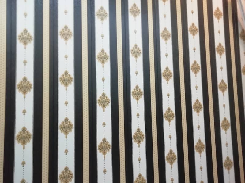 PVC Wall Panels Paneling with Material 90 rupees. Roller Zebra Blinds. 7