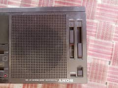Sony 4 Band Radio, Working, Numbers Dial Missing,