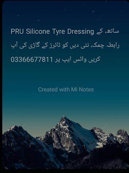 PRU Silicone Tyre Dressing 0