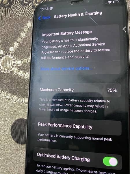64 gb battery health 76 10/10 condition  Face ID lock 5