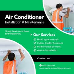 Ac service Maintenance & installation 0
